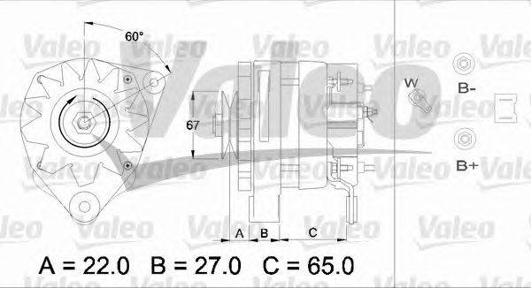 Генератор VALEO 436464