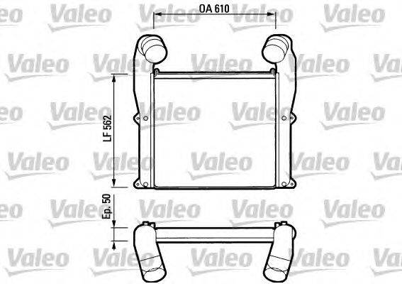 Интеркулер VALEO 77532