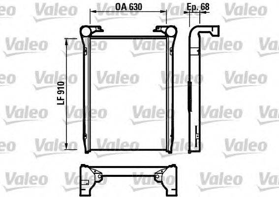 Интеркулер VALEO 816979