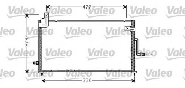 Конденсатор, кондиционер VALEO 818060