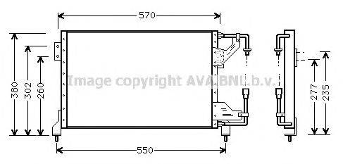 Конденсатор, кондиционер PRASCO FD5232