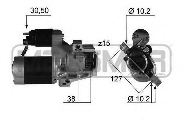 Стартер MESSMER 220340