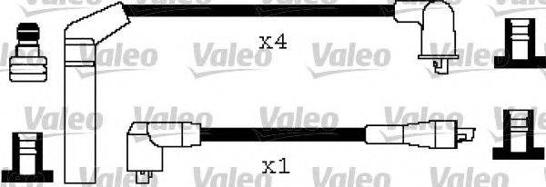 Комплект проводов зажигания VALEO 346210