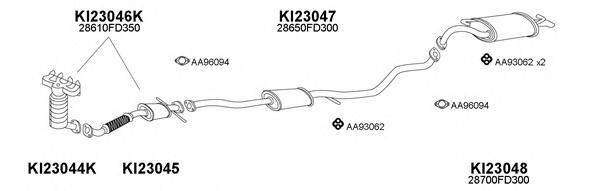 Система выпуска ОГ VENEPORTE 230018