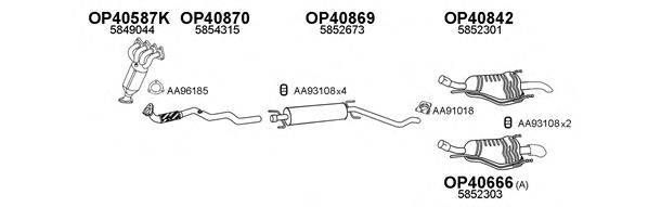 Система выпуска ОГ VENEPORTE 400457