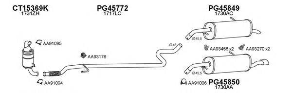 Система выпуска ОГ VENEPORTE 450601