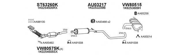 Система выпуска ОГ VENEPORTE 800617