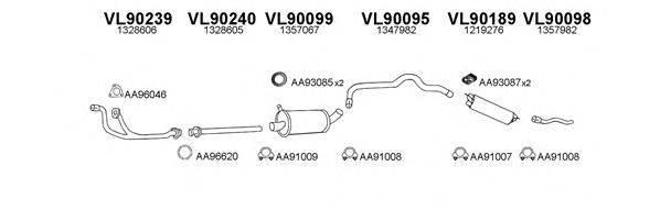 Система выпуска ОГ VENEPORTE 900097