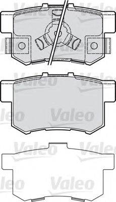 Комплект тормозных колодок, дисковый тормоз LUCAS ELECTRICAL 6134389