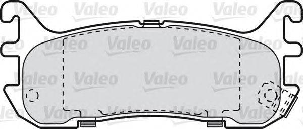 Комплект тормозных колодок, дисковый тормоз LUCAS ELECTRICAL 6131299