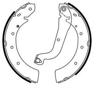 Комплект тормозных колодок NISSAN 440607C325