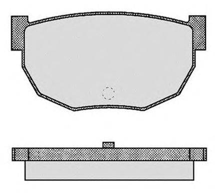 Комплект тормозных колодок, дисковый тормоз RAICAM 507.0