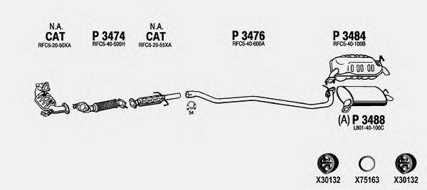 Система выпуска ОГ FENNO MA610