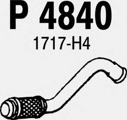 Труба выхлопного газа FENNO P4840