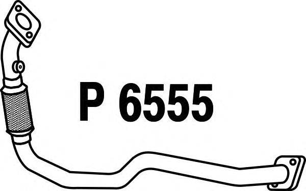 Труба выхлопного газа FENNO P6555