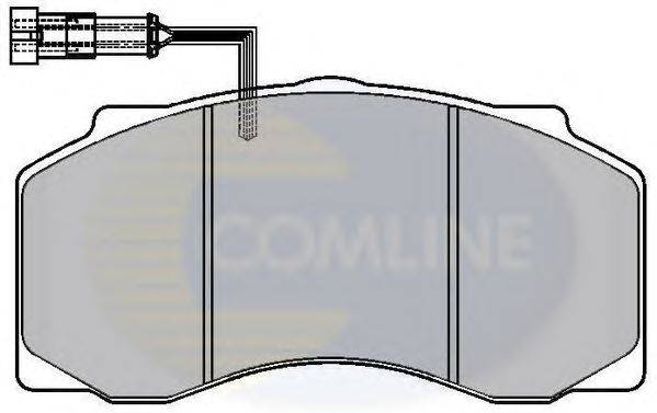 Комплект тормозных колодок, дисковый тормоз COMLINE CBP9027
