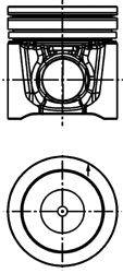 Поршень KOLBENSCHMIDT 105144