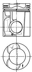 Поршень KOLBENSCHMIDT 90870601