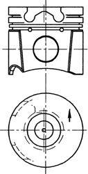 Поршень KOLBENSCHMIDT 94401600