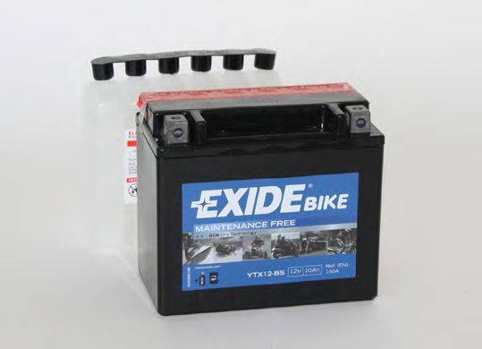 Стартерная аккумуляторная батарея EXIDE YTX12-BS