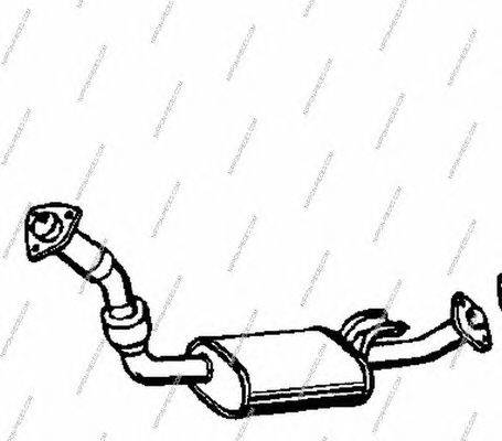 Система выпуска ОГ NPS 281689