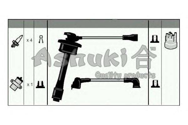 Комплект проводов зажигания ASHUKI 1614-2302