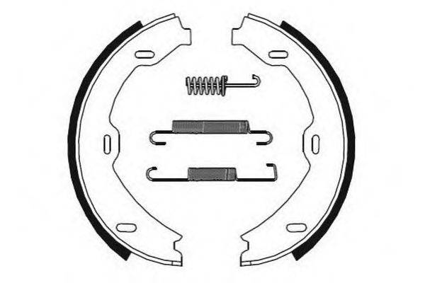 Комплект тормозных колодок SIMER S945