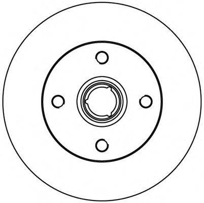 Тормозной диск SIMER D1042