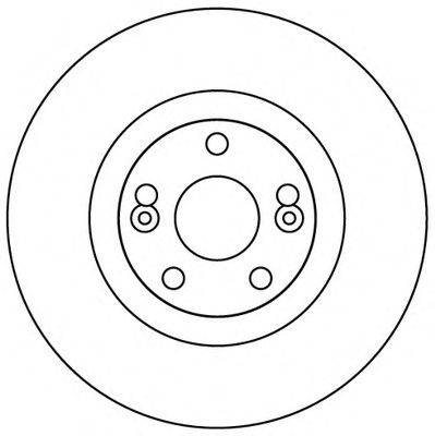 Тормозной диск SIMER D2164
