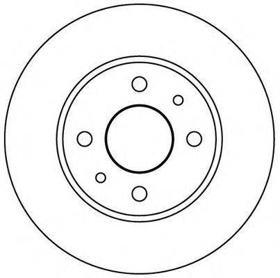 Тормозной диск SIMER D1010