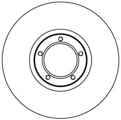 Тормозной диск SIMER D2075