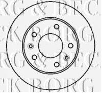 Тормозной диск BORG & BECK BBD4283