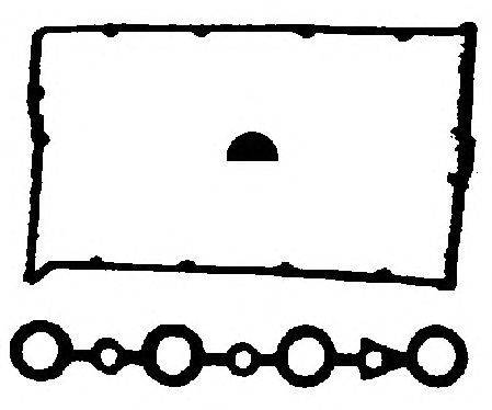 Комплект прокладок, крышка головки цилиндра BGA RK6319