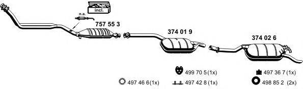 Система выпуска ОГ ERNST 040123