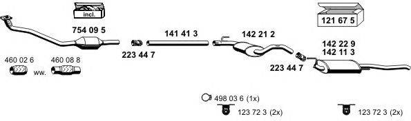 Система выпуска ОГ ERNST 070485