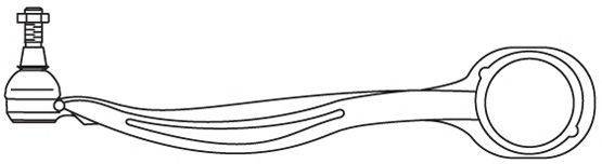 Рычаг независимой подвески колеса, подвеска колеса FRAP 4058