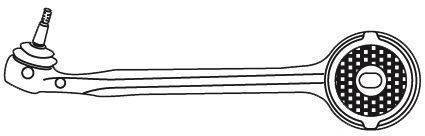 Рычаг независимой подвески колеса, подвеска колеса FRAP 4251