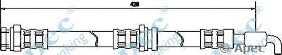 Тормозной шланг APEC braking HOS3036