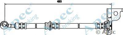 Тормозной шланг APEC braking HOS3572