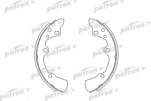 Комплект тормозных колодок PATRON PSP276