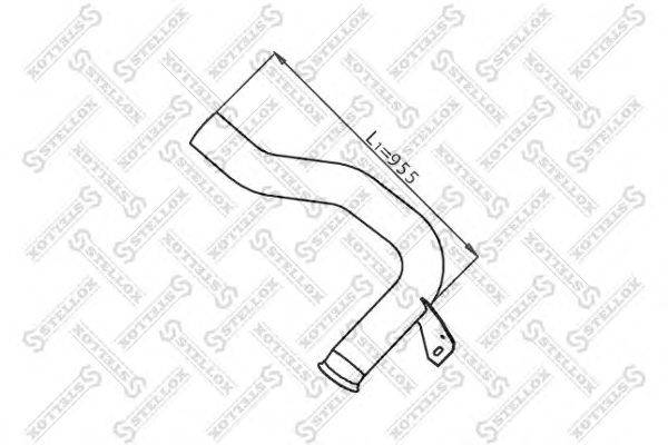 Труба выхлопного газа STELLOX 82-03756-SX