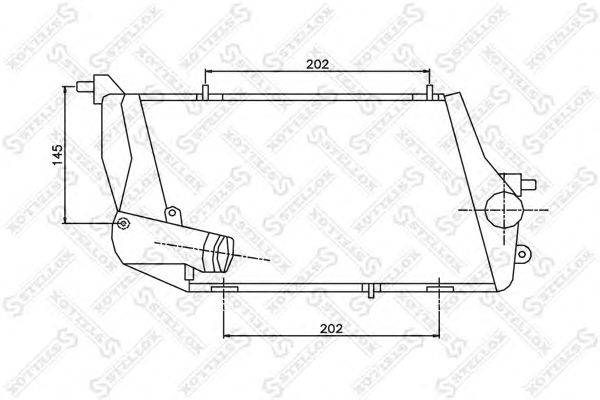 Интеркулер STELLOX 10-40109-SX