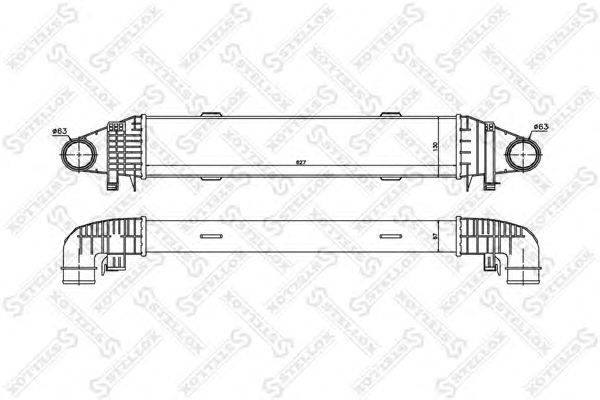 Интеркулер STELLOX 10-40226-SX