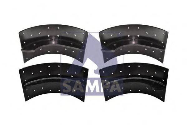 Комплект тормозных колодок SAMPA 085.544