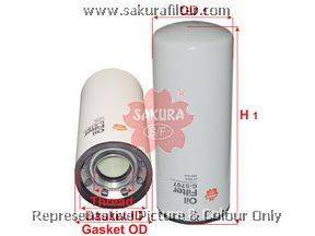 Масляный фильтр SAKURA  Automotive C-5707