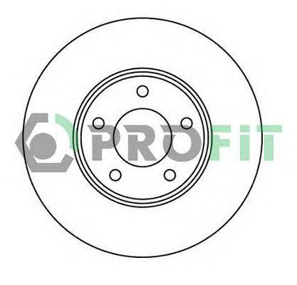 Тормозной диск PROFIT 5010-2007