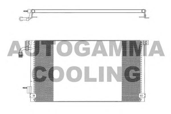 Конденсатор, кондиционер AUTOGAMMA 102625