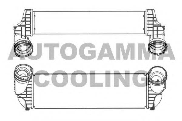 Интеркулер AUTOGAMMA 107307