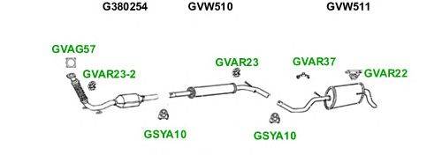 Система выпуска ОГ GT Exhaust 2984