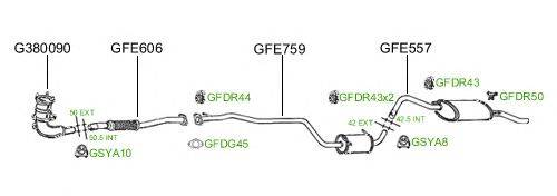 Система выпуска ОГ GT Exhaust 603